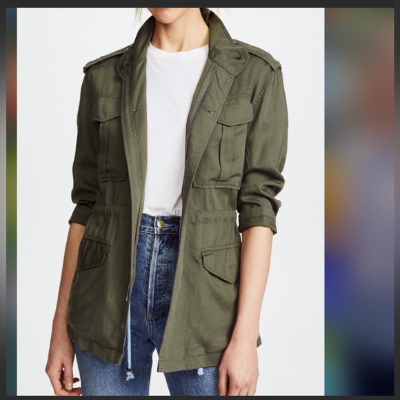 DL1961, Army Green jacket Size Large Lightweight - Picture 2 of 16